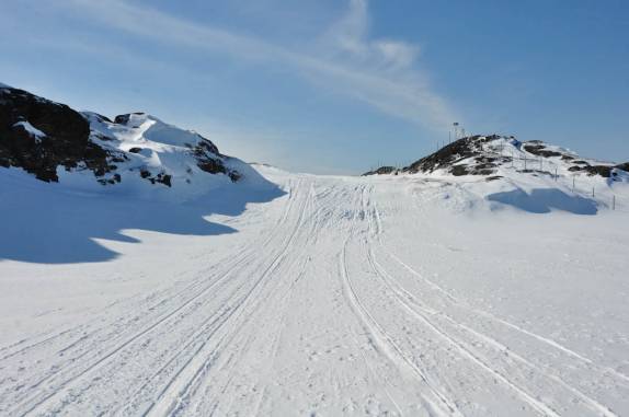 A inspiradora pista de dogsleding na periferia de Ilulissat, na Groelândia